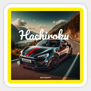 Hachiroku, the 86 Sticker